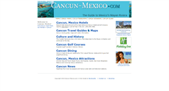 Desktop Screenshot of cancun-mexico.com